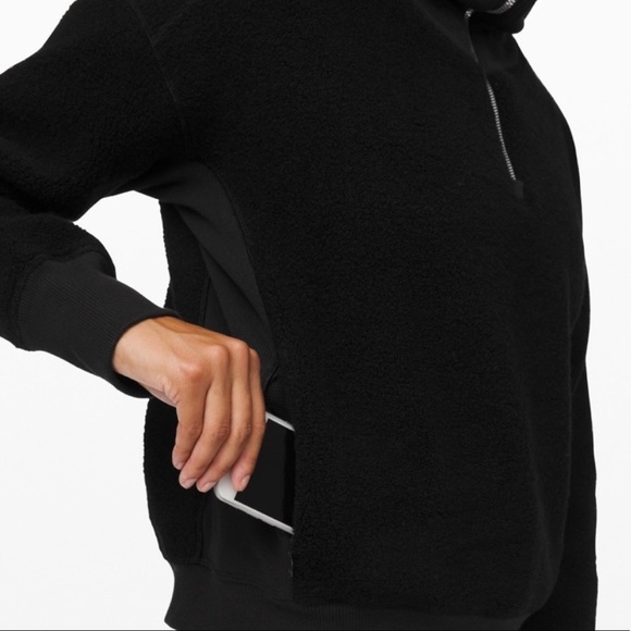 Lululemon Sherpa 1/2 Zip - Picture 2 of 4